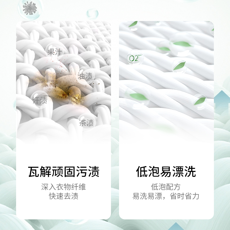 清玺超洁香氛洗衣液2千克