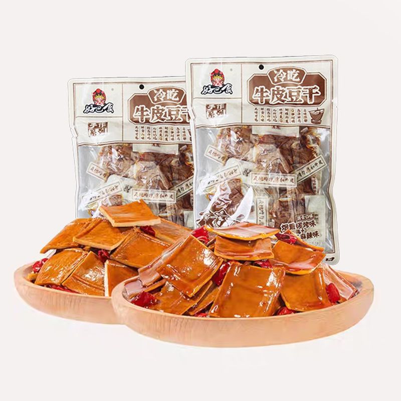 好巴食冷吃牛皮豆干
