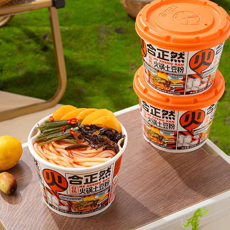 合正然自热火锅土豆粉