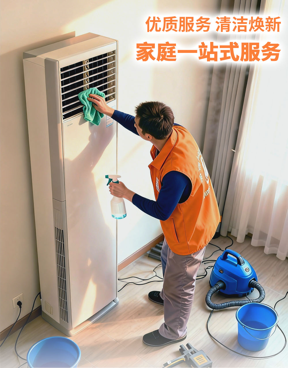 城乡圆家电清洗服务