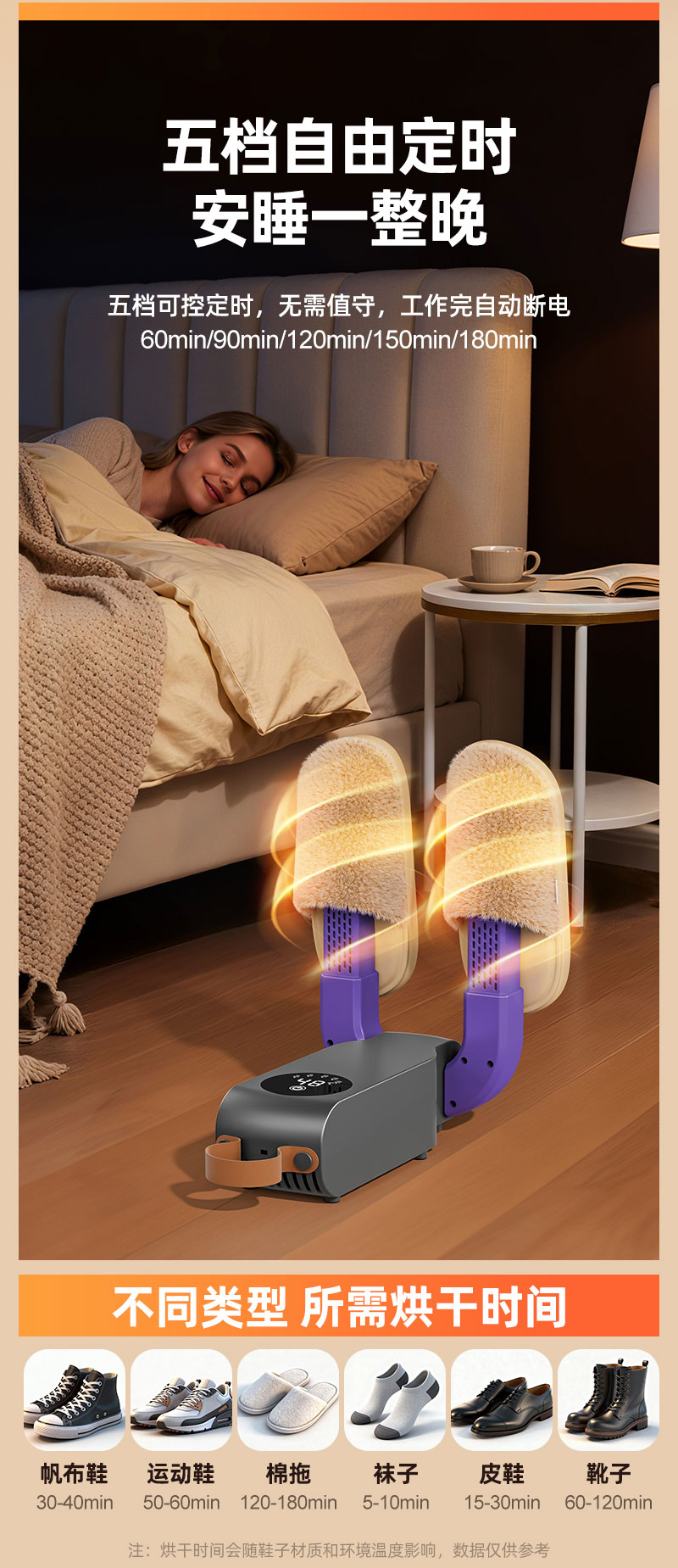 多功能智能烘鞋器