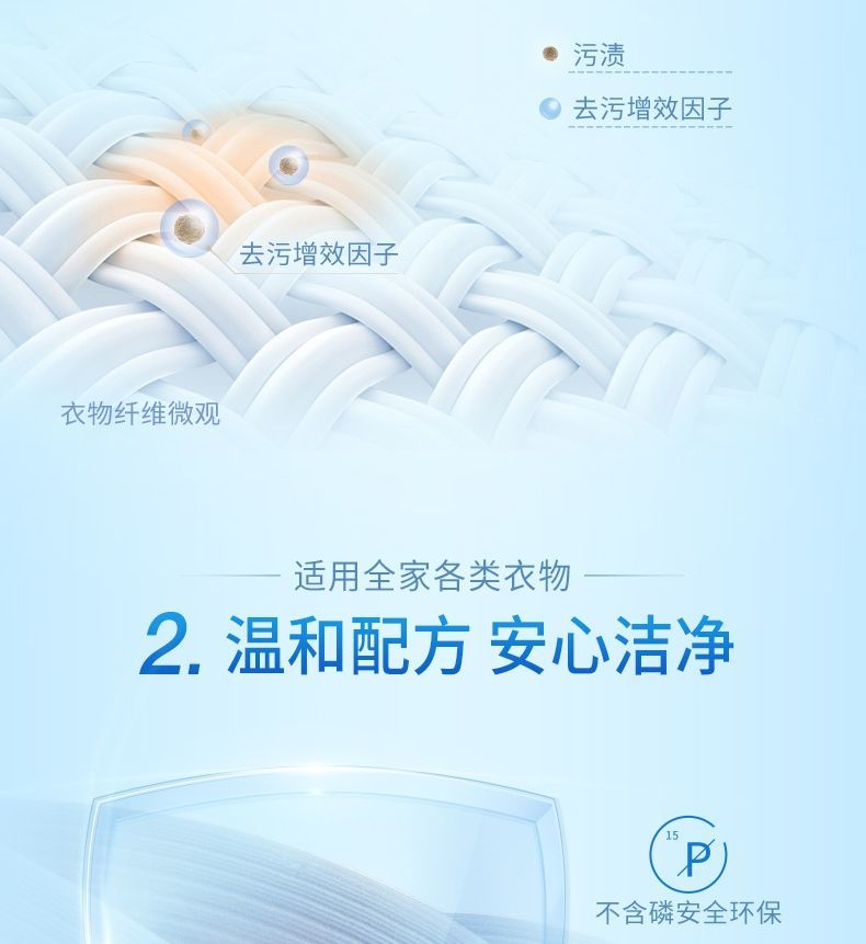 
2kg蓝月亮洁净洗衣液瓶装-自然清香、薰衣草香型