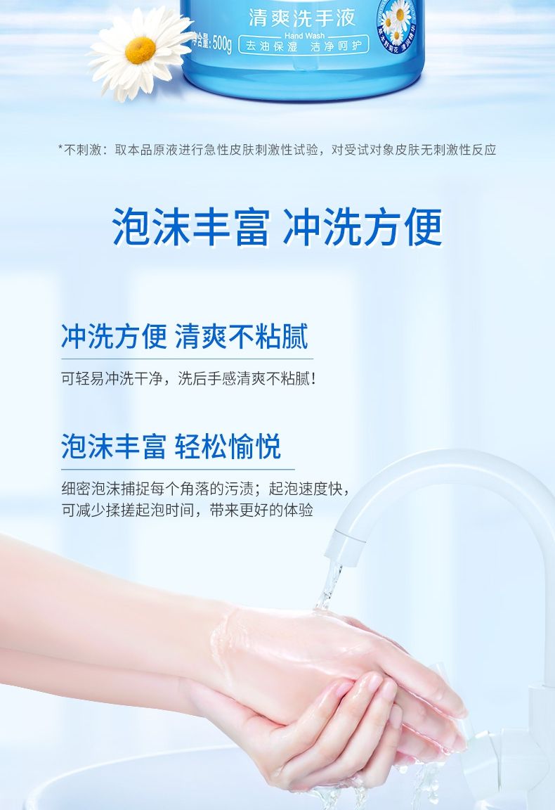 500ml蓝月亮洗手液-野菊花