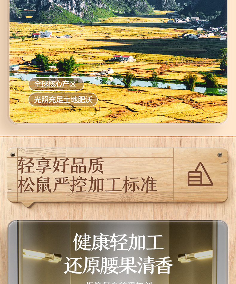 三只松鼠紫皮腰果