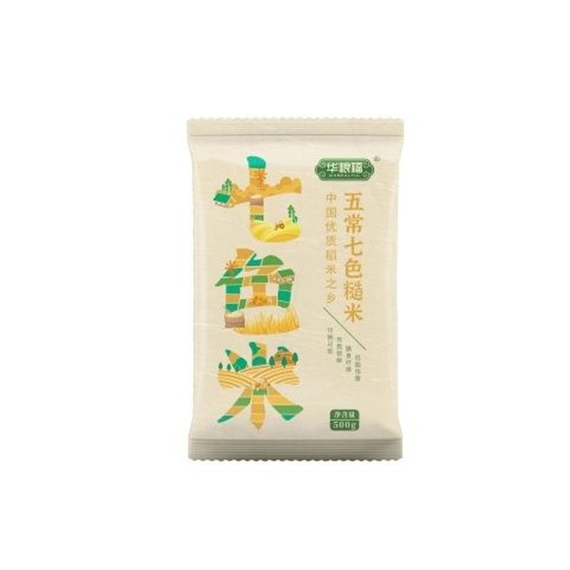 华粮福五常七色糙米500g