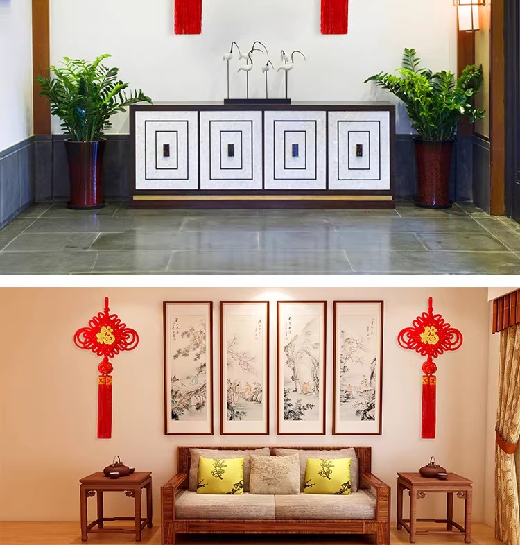 中国结客厅大号福字