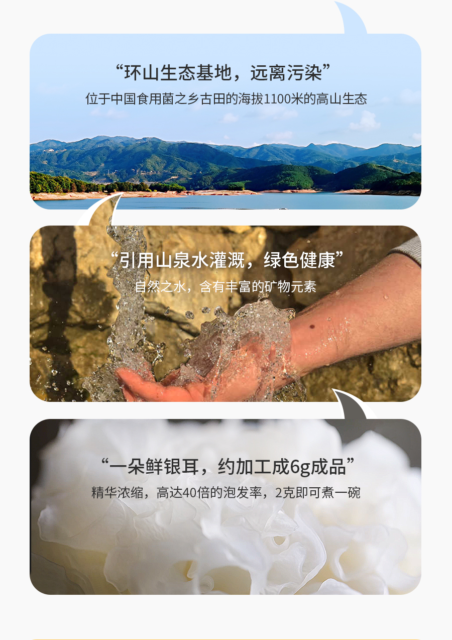 姚淑先本草银耳30天周期装66g