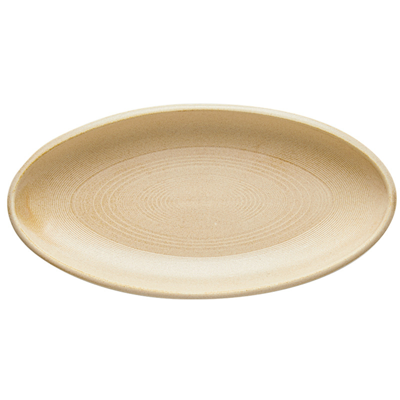 椭圆形大号鱼盘寿司盘