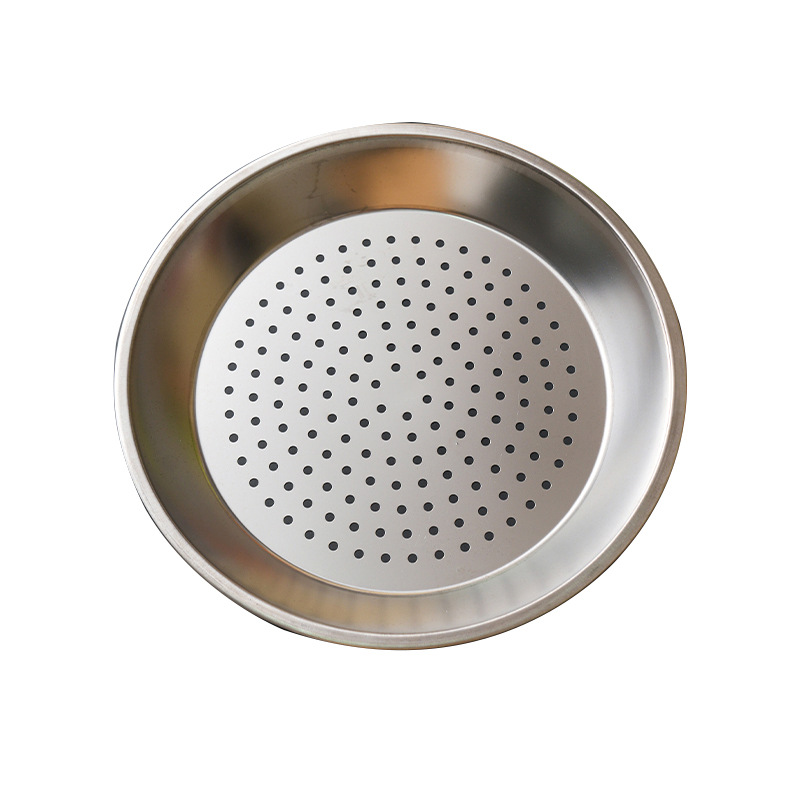 炒锅专用加厚耐高温不锈钢蒸盘