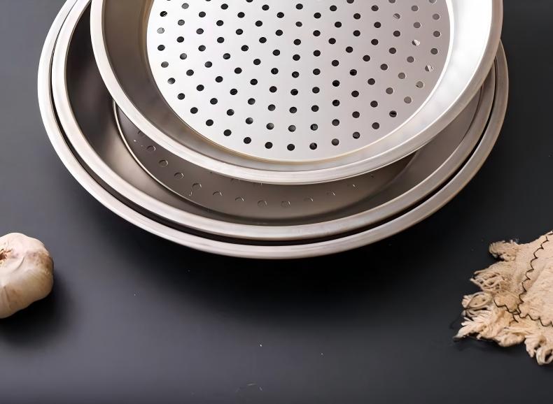 炒锅专用加厚耐高温不锈钢蒸盘