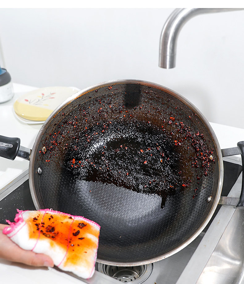 纯棉纱夹棉洗碗布