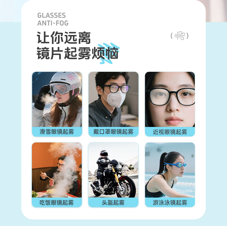 视千里眼镜防雾喷剂