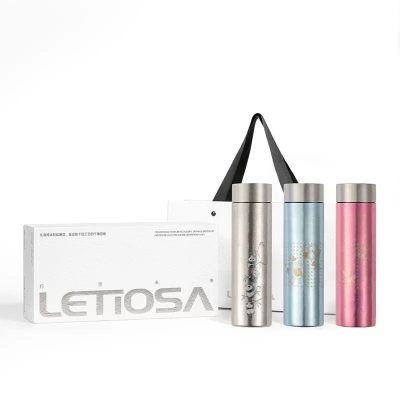 钛晶焕彩保温杯