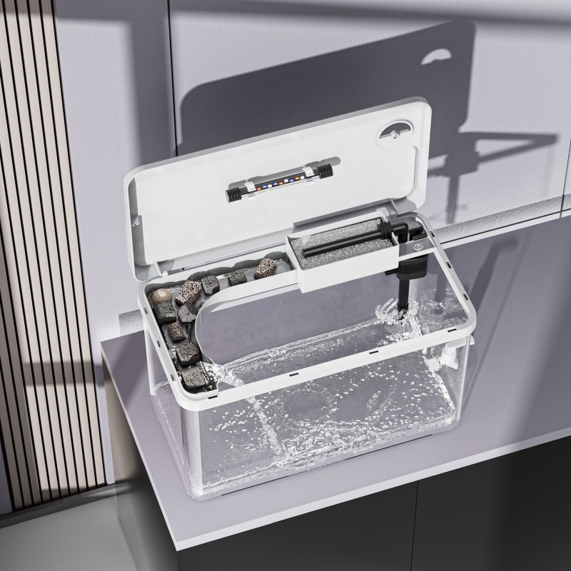 加厚豪华透明鱼缸、乌龟缸