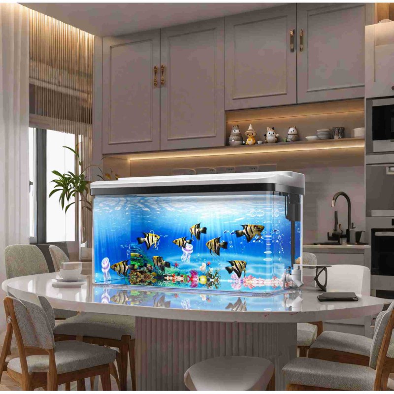 加厚豪华透明鱼缸、乌龟缸