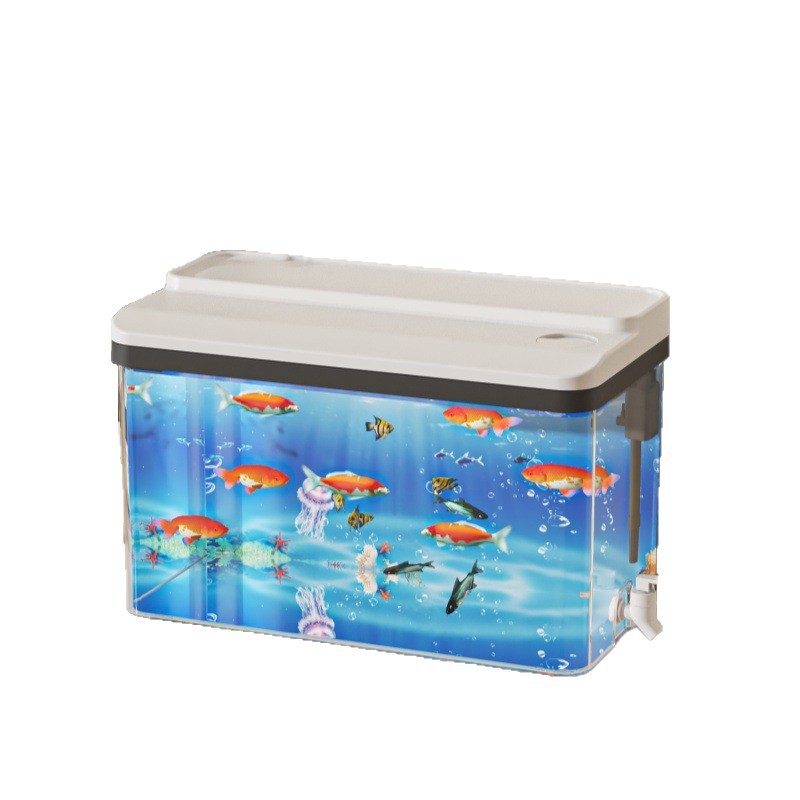 加厚豪华透明鱼缸、乌龟缸