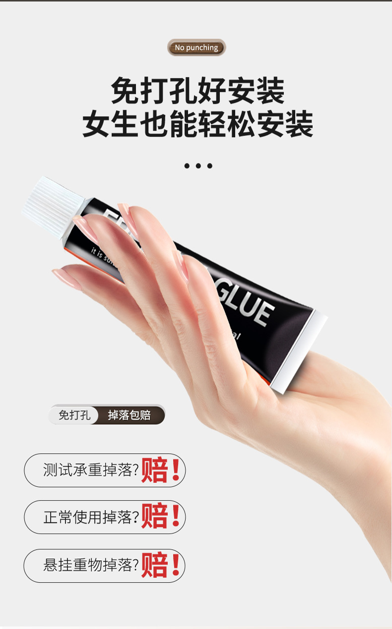 太空铝壁挂式免打孔香皂碟