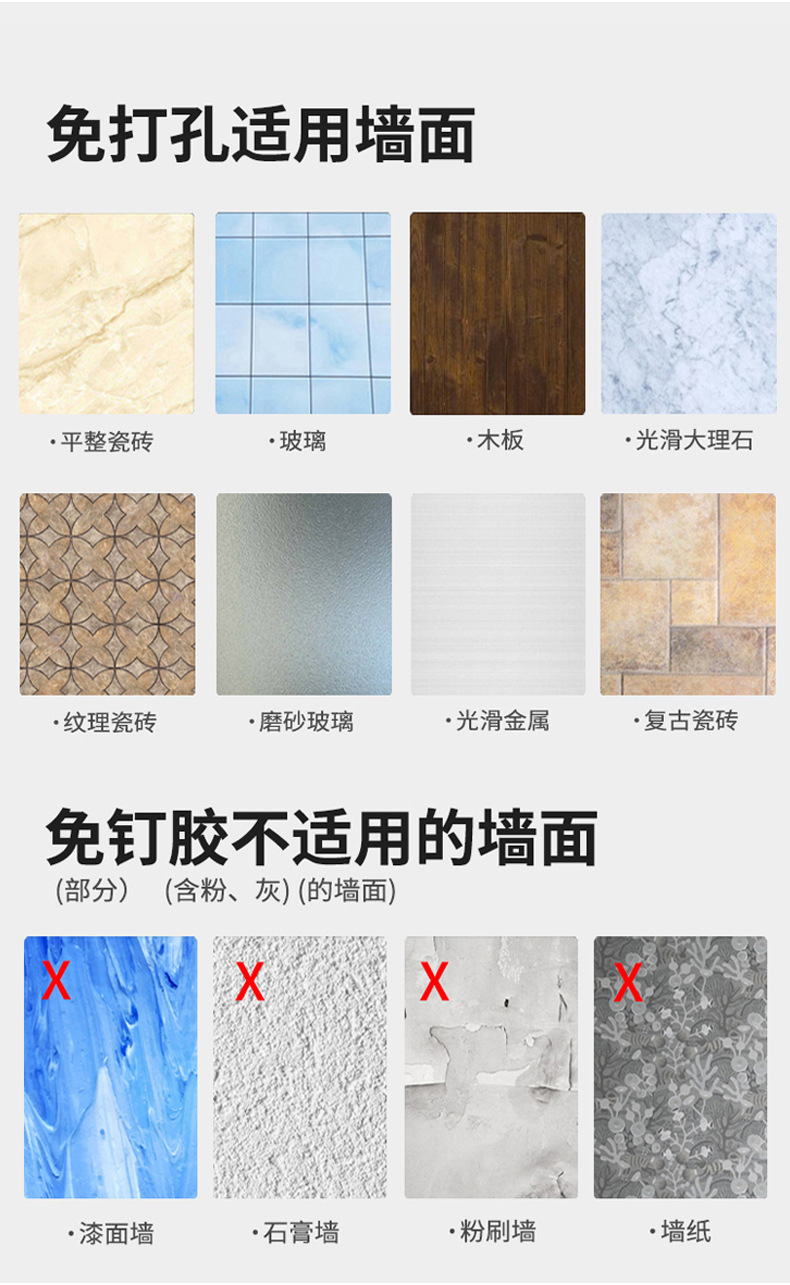 太空铝壁挂式免打孔香皂碟